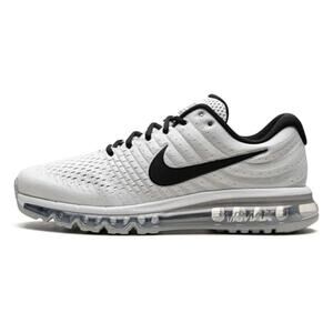 USED Nike Mens  Air Max 2017 White Black -SZ 9